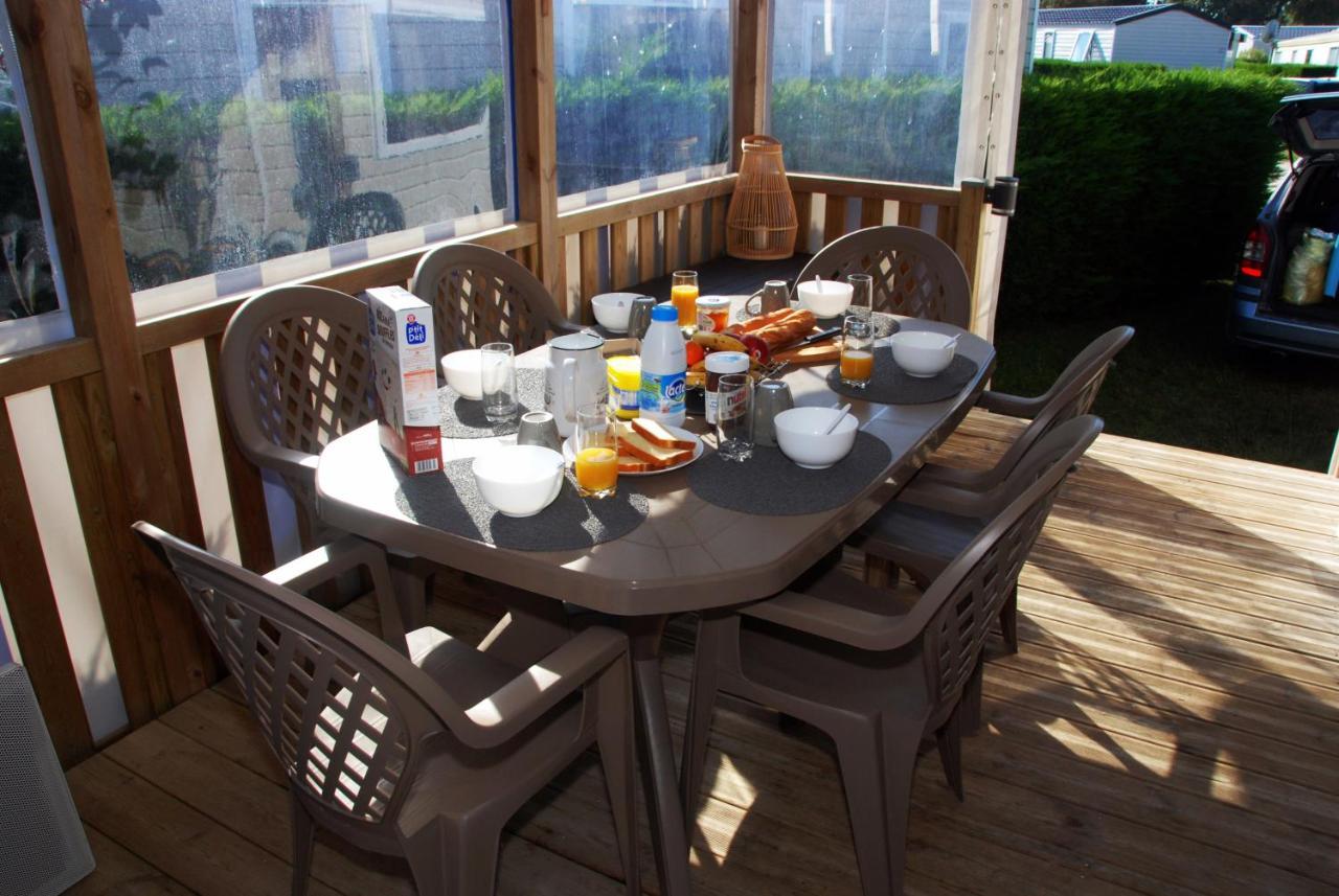 Mobilhome climatisé-2ch-terrasse chauffée-camping Les Charmettes Les Mathes Exterior foto