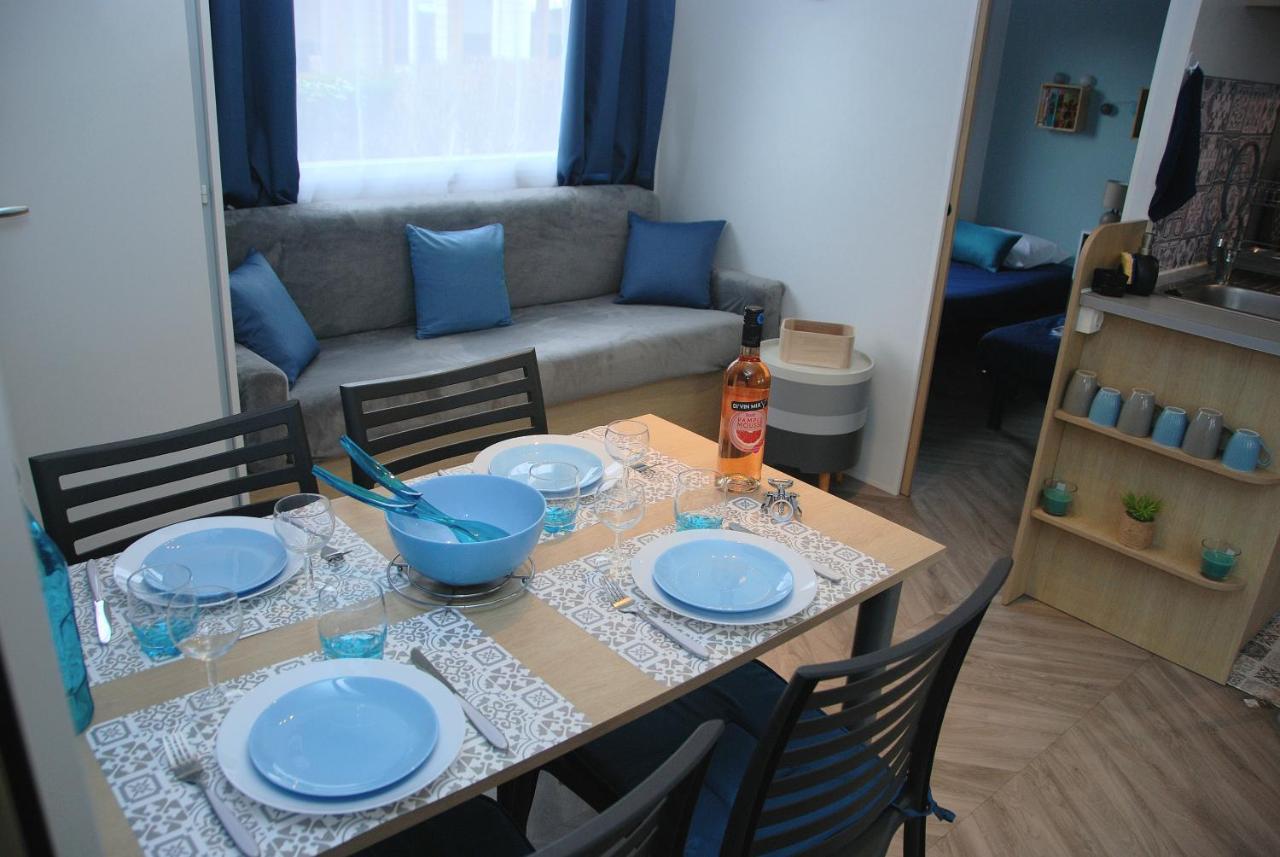 Mobilhome climatisé-2ch-terrasse chauffée-camping Les Charmettes Les Mathes Exterior foto