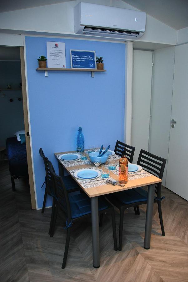 Mobilhome climatisé-2ch-terrasse chauffée-camping Les Charmettes Les Mathes Exterior foto