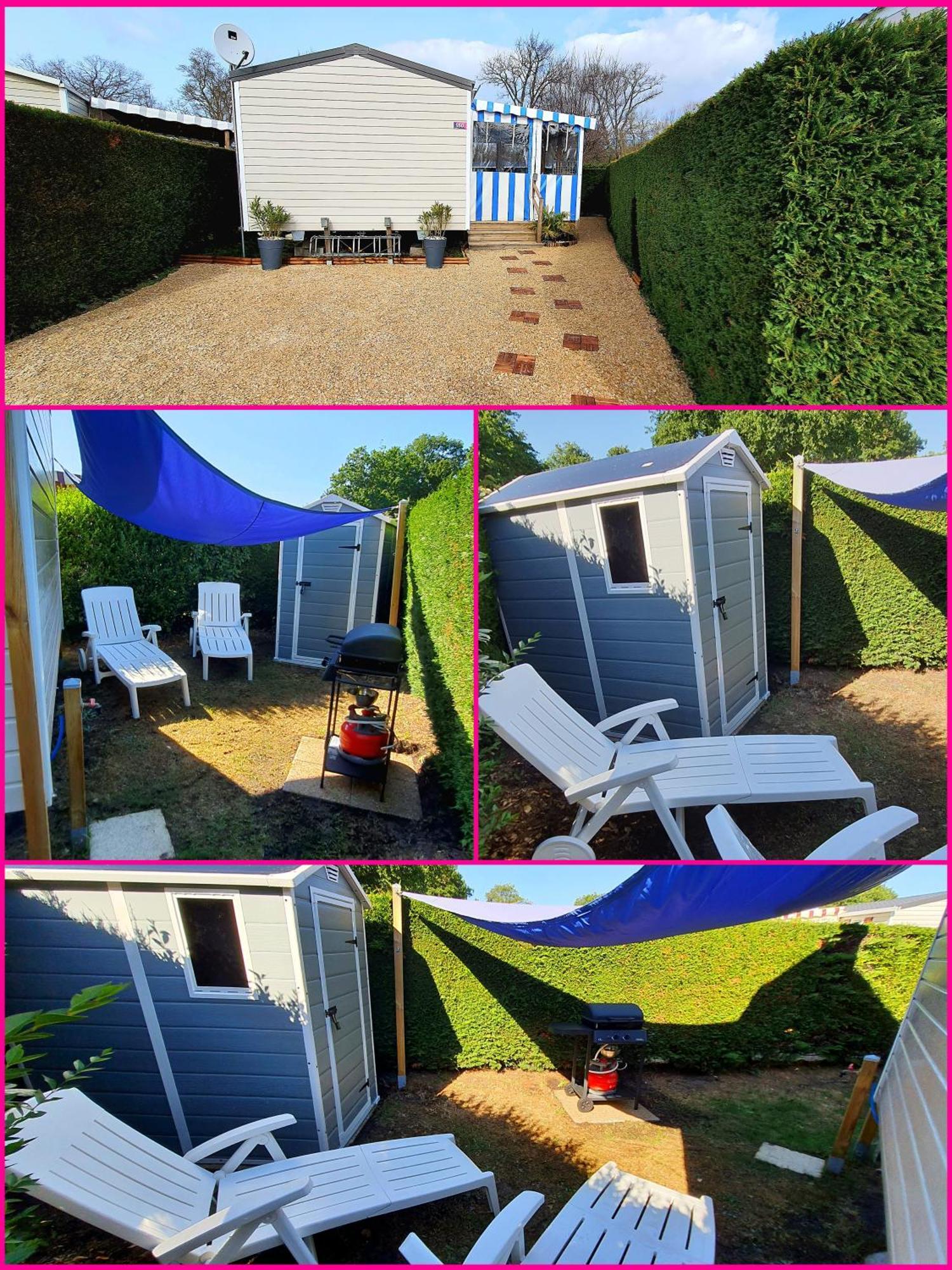 Mobilhome climatisé-2ch-terrasse chauffée-camping Les Charmettes Les Mathes Exterior foto