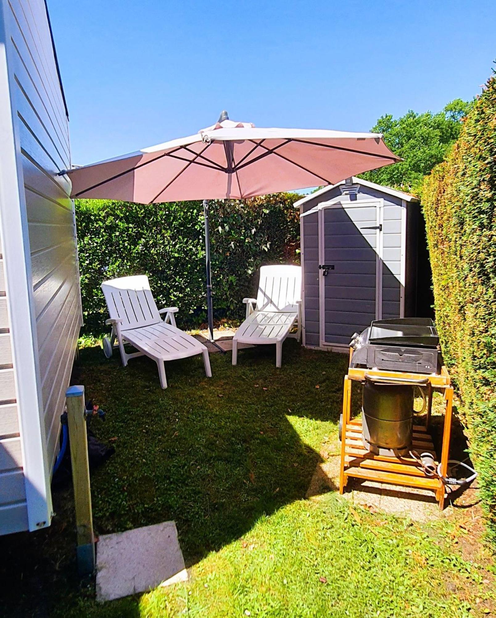 Mobilhome climatisé-2ch-terrasse chauffée-camping Les Charmettes Les Mathes Exterior foto