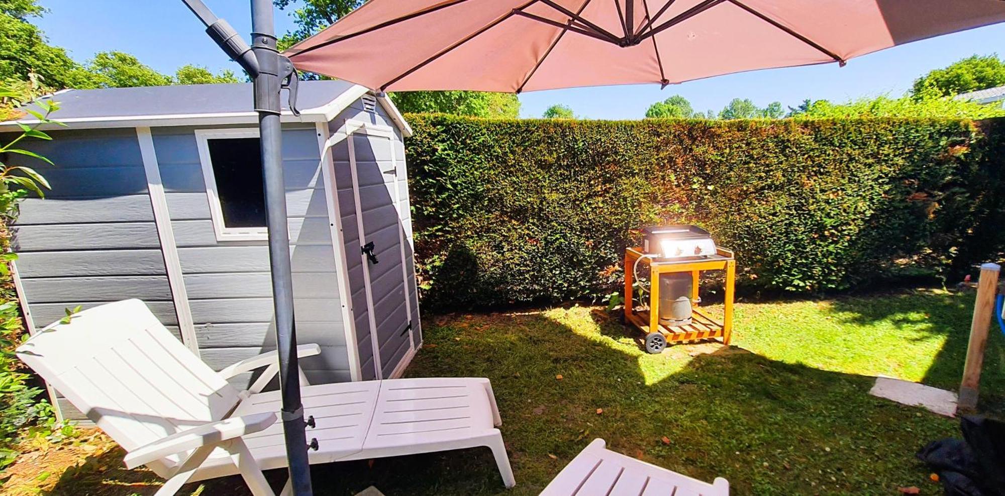 Mobilhome climatisé-2ch-terrasse chauffée-camping Les Charmettes Les Mathes Exterior foto