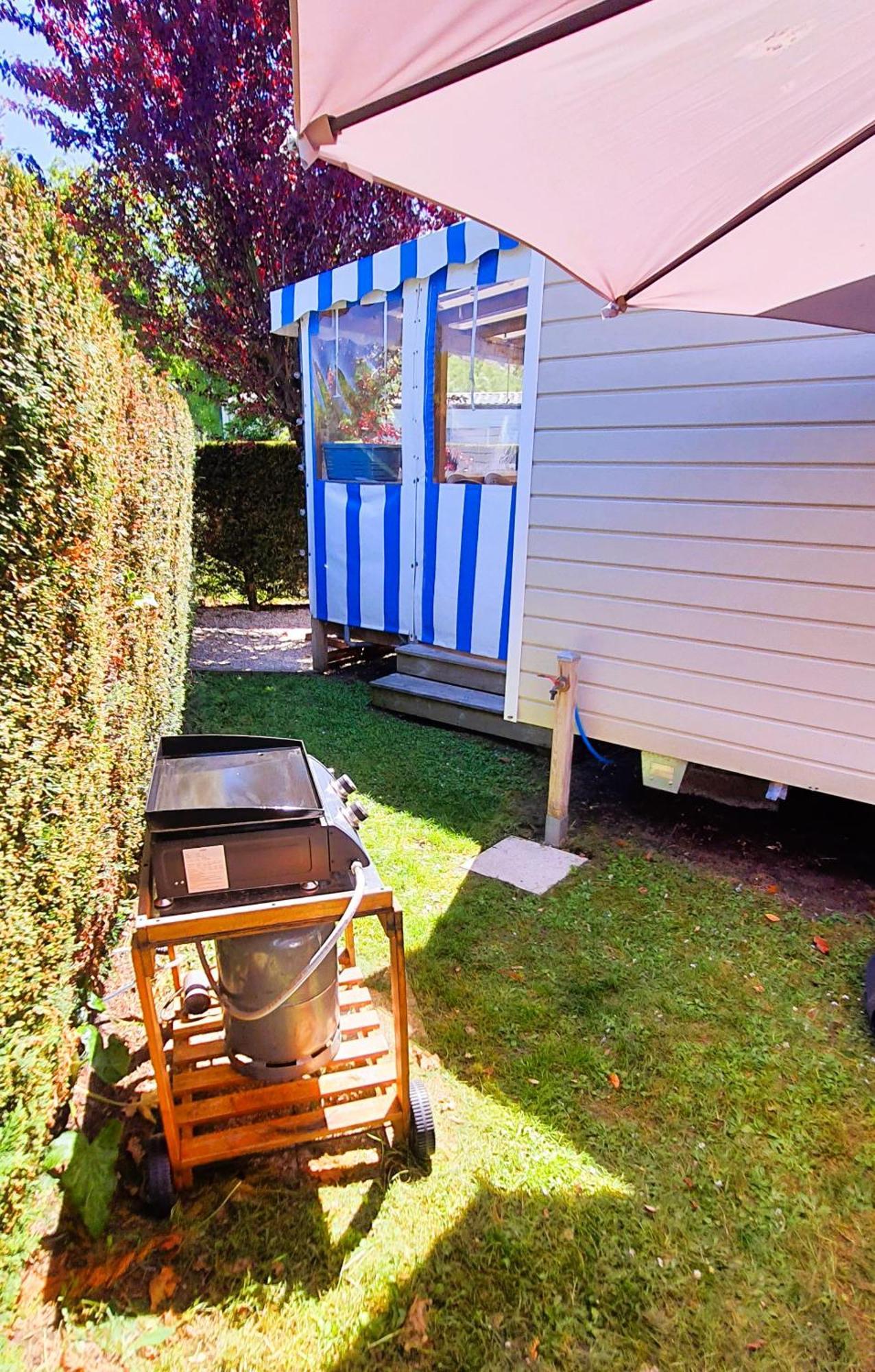 Mobilhome climatisé-2ch-terrasse chauffée-camping Les Charmettes Les Mathes Exterior foto