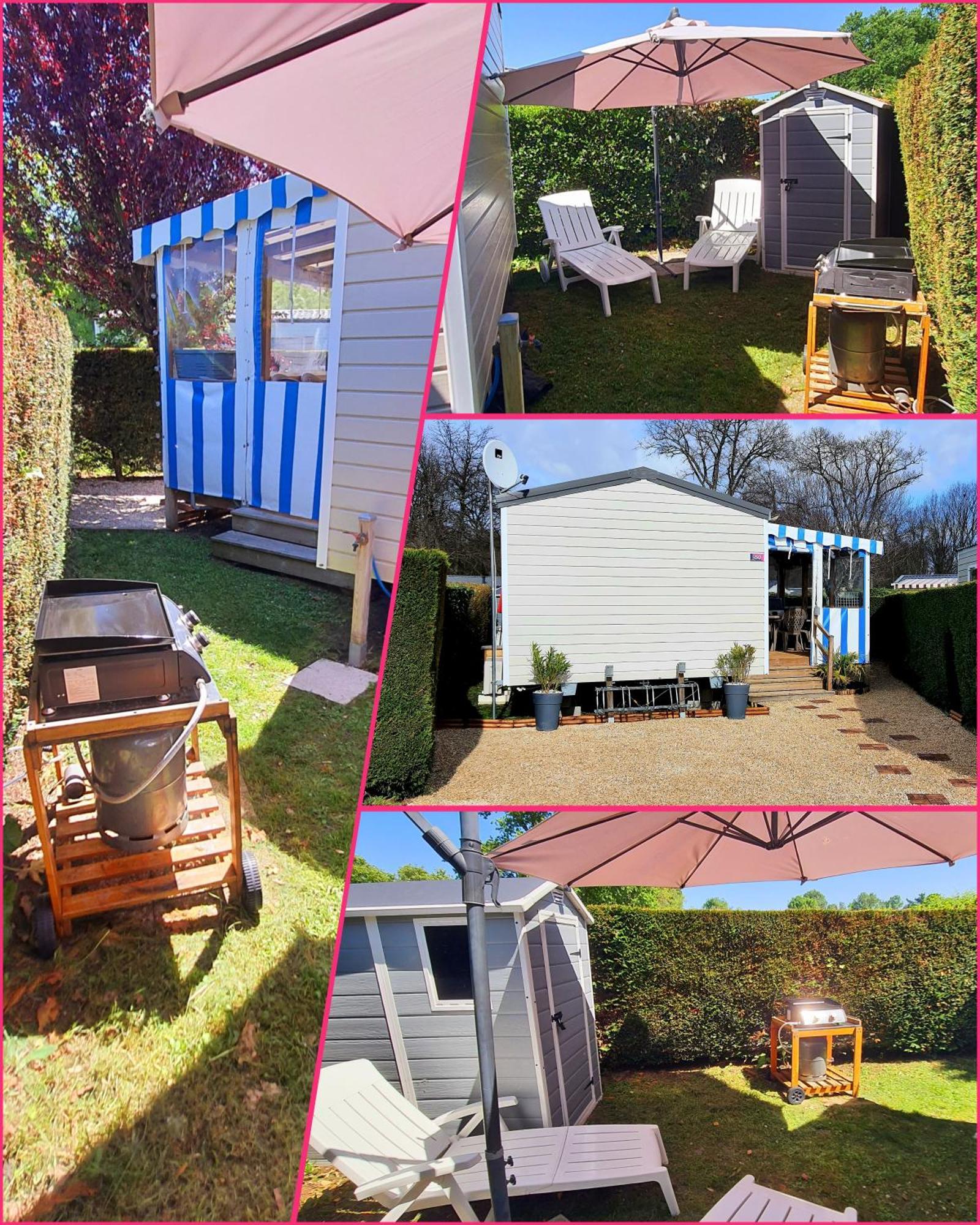 Mobilhome climatisé-2ch-terrasse chauffée-camping Les Charmettes Les Mathes Exterior foto